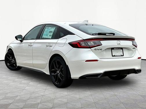Platinum White Pearl 2026 Honda Civic Sport
