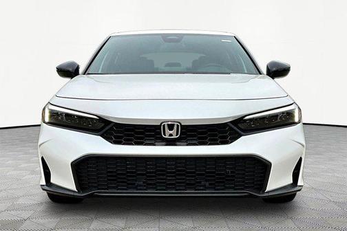 Platinum White Pearl 2026 Honda Civic Sport