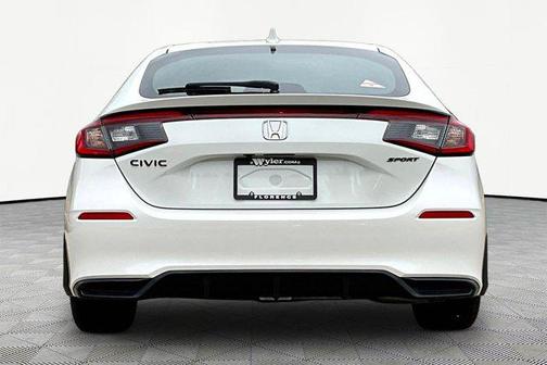 Platinum White Pearl 2026 Honda Civic Sport