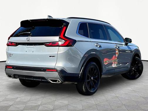 Gray 2025 Honda CR-V Hybrid Sport-L