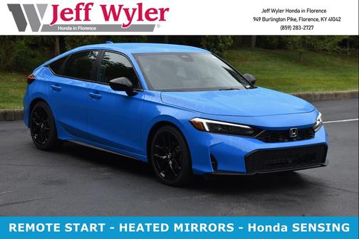 Boost Blue Pearl 2026 Honda Civic Sport