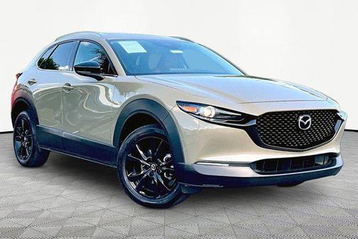 Zircon Sand Metallic 2024 Mazda CX-30 2.5 Carbon Turbo