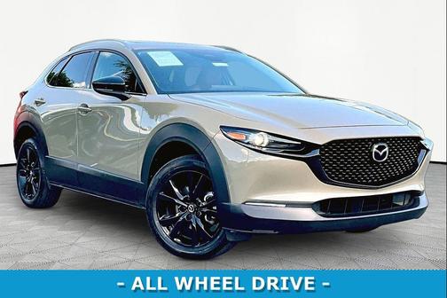 Zircon Sand Metallic 2024 Mazda CX-30 2.5 Carbon Turbo