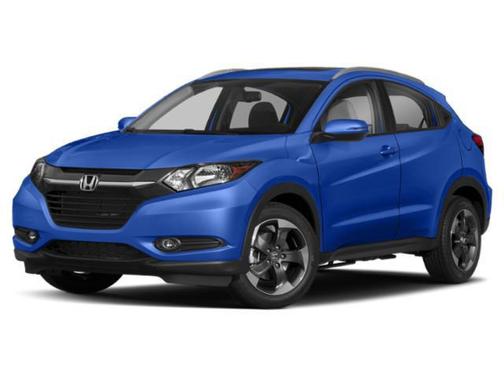 Aegean Blue Metallic 2018 Honda HR-V EX-L w/Navigation