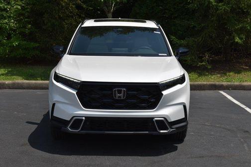 Platinum White Pearl 2026 Honda CR-V Hybrid Sport Touring AWD