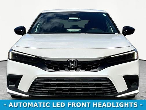 Platinum White Pearl 2024 Honda Civic Sport