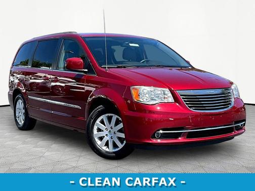 Deep Cherry Red Crystal Pearlcoat 2015 Chrysler Town & Country Touring