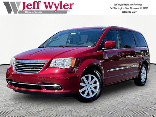 Deep Cherry Red Crystal Pearlcoat 2015 Chrysler Town & Country Touring