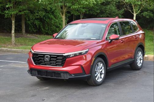 Radiant Red Metallic 2026 Honda CR-V EX AWD
