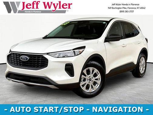 Star White Metallic Tri-Coat 2023 Ford Escape Active