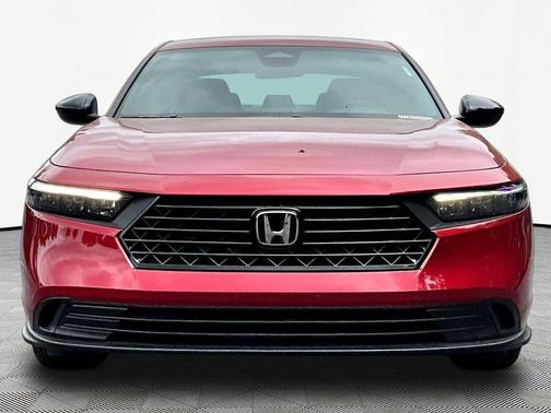 Radiant Red Metallic 2026 Honda Accord Hybrid Sport