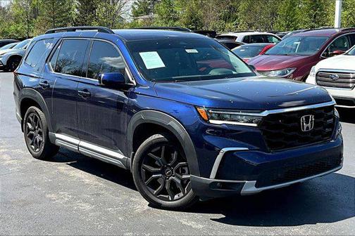 Obsidian Blue Pearl 2025 Honda Pilot Elite