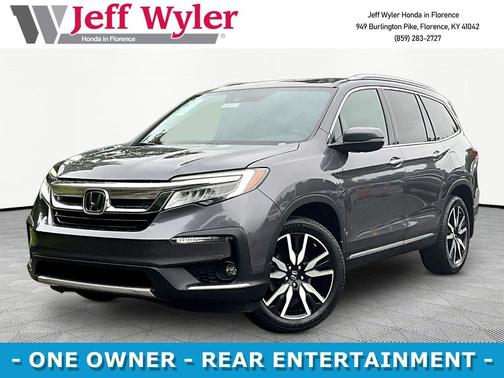 Modern Steel Metallic 2019 Honda Pilot Elite