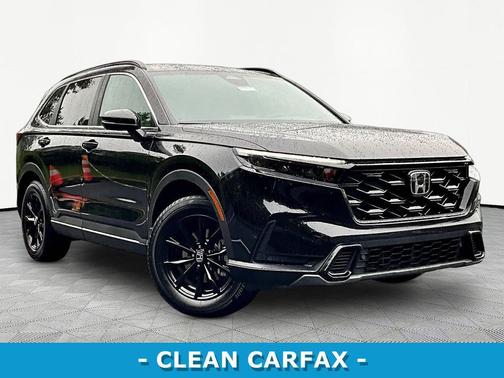 Crystal Black Pearl 2025 Honda CR-V Hybrid Sport AWD