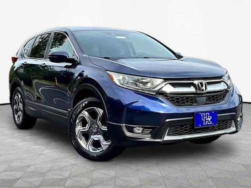Obsidian Blue Pearl 2017 Honda CR-V EX