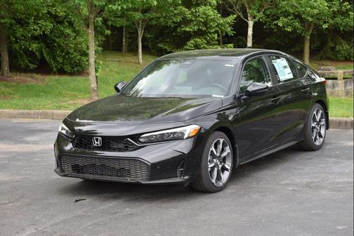 Crystal Black Pearl 2026 Honda Civic Hybrid Sport Touring