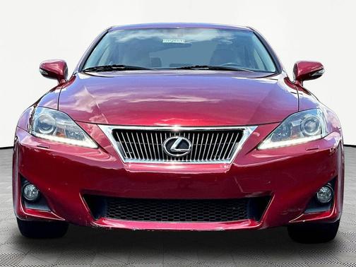 Red 2013 Lexus IS 350 Base
