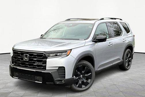 Solar Silver Metallic 2026 Honda Pilot Black Edition