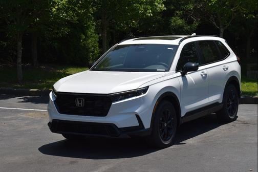 Platinum White Pearl 2026 Honda CR-V Hybrid Sport AWD