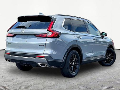 Gray 2024 Honda CR-V Hybrid Sport AWD