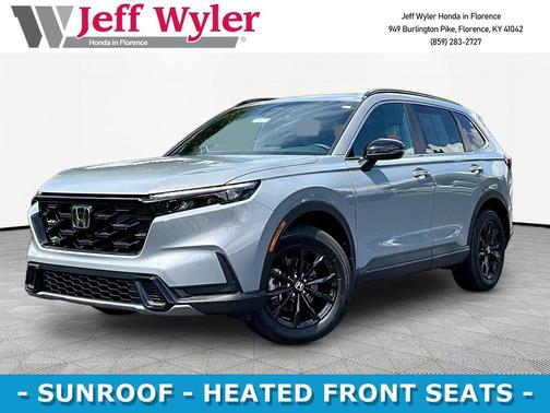Gray 2024 Honda CR-V Hybrid Sport AWD