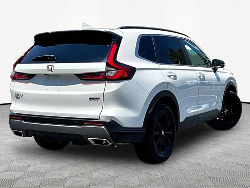 Platinum White Pearl 2024 Honda CR-V Hybrid Sport AWD