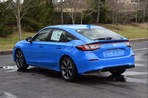 Boost Blue Pearl 2026 Honda Civic Hybrid Sport Touring