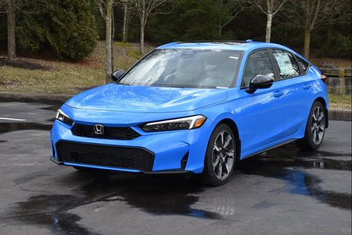 Boost Blue Pearl 2026 Honda Civic Hybrid Sport Touring