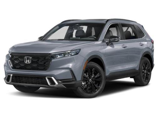 Gray 2025 Honda CR-V Hybrid Sport Touring AWD