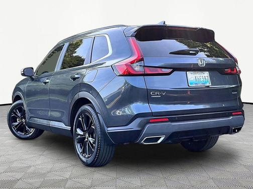 Gray 2025 Honda CR-V Hybrid Sport Touring AWD