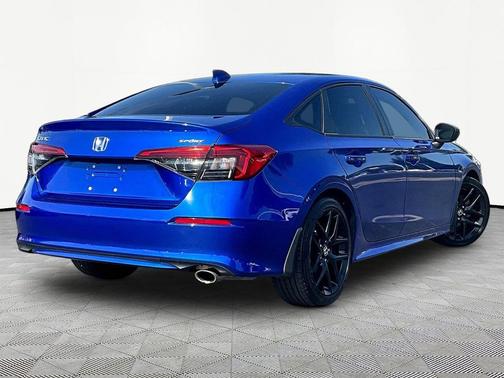 Aegean Blue Metallic 2023 Honda Civic Sport