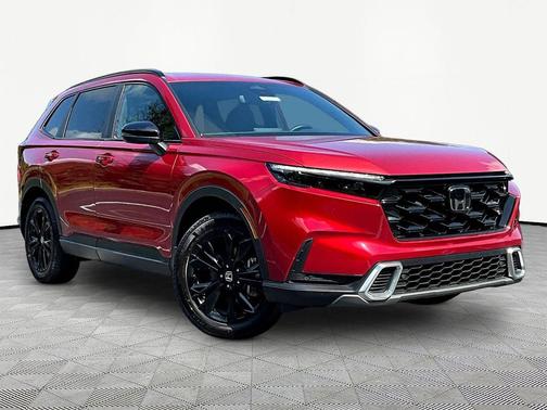 Radiant Red Metallic 2026 Honda CR-V Hybrid Sport Touring AWD