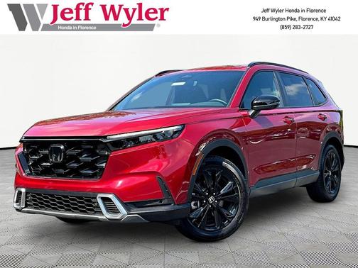Radiant Red Metallic 2026 Honda CR-V Hybrid Sport Touring AWD