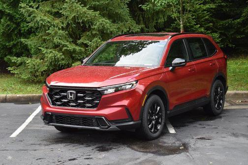 Radiant Red 2026 Honda CR-V Hybrid Sport-L AWD