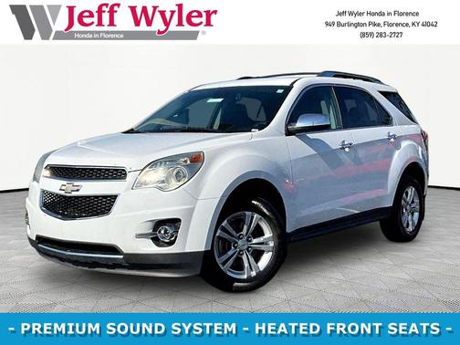 Summit White 2012 Chevrolet Equinox LTZ