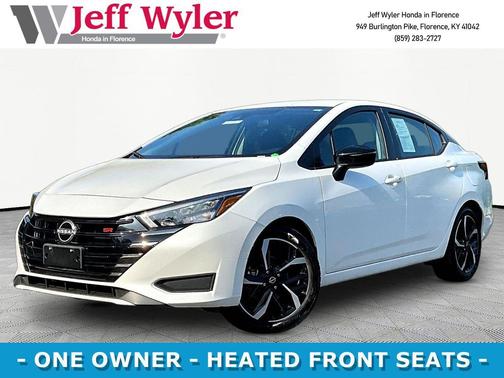 Aspen White Tricoat 2024 Nissan Versa 1.6 S