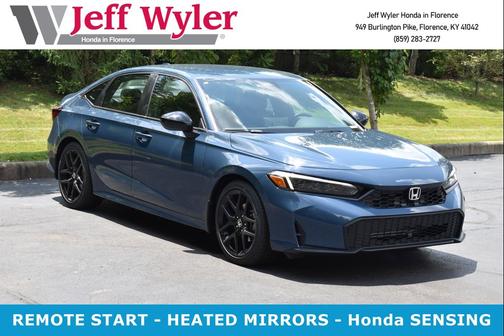 Blue Lagoon Pearl 2026 Honda Civic Sport