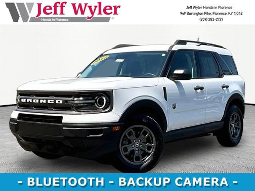 Oxford White 2023 Ford Bronco Sport Big Bend