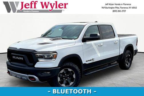 Bright White Clearcoat 2019 RAM 1500 Rebel