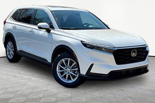 Platinum White Pearl 2026 Honda CR-V EX AWD