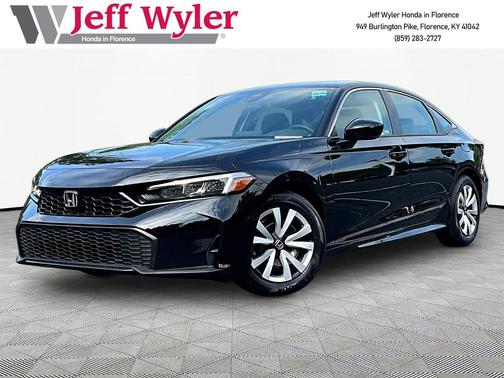 Crystal Black Pearl 2026 Honda Civic LX