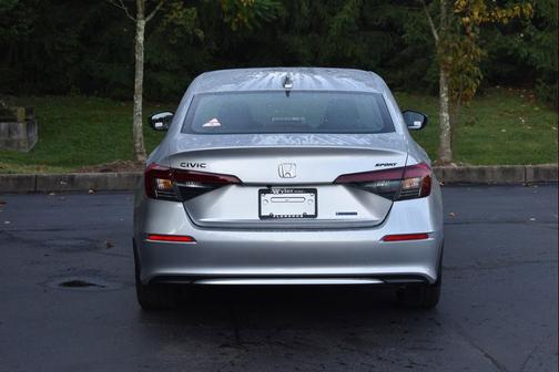 Solar Silver Metallic 2026 Honda Civic Hybrid Sport