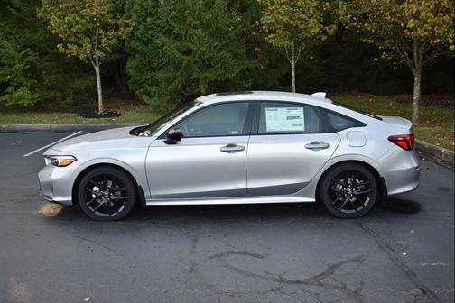 Solar Silver Metallic 2026 Honda Civic Hybrid Sport