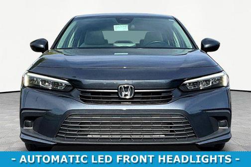 Gray 2024 Honda Civic EX