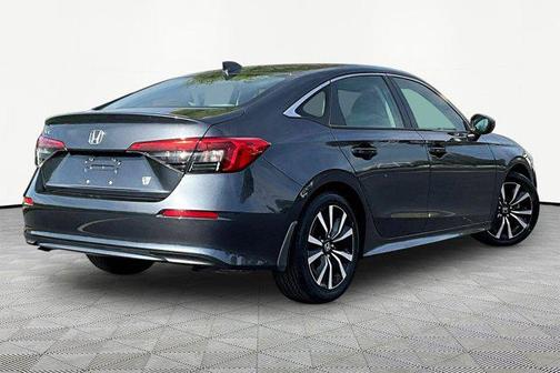 Gray 2024 Honda Civic EX