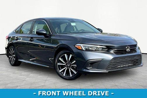 Gray 2024 Honda Civic EX