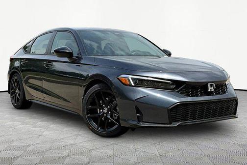 Meteorite Gray Metallic 2026 Honda Civic Sport