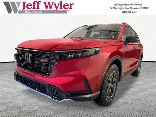 Radiant Red Metallic 2026 Honda CR-V Hybrid TrailSport AWD
