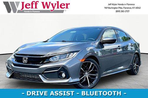 Gray 2021 Honda Civic Sport