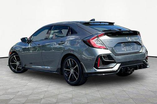 Gray 2021 Honda Civic Sport